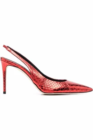 Scarosso X Brian Atwood Sutton slingback pumps