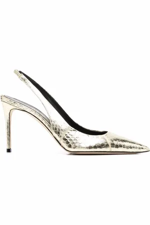 Scarosso X Brian Atwood Sutton slingback pumps
