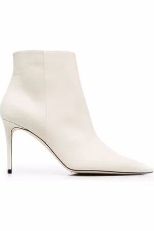 Scarosso X Brian Atwood Anya leather ankle boots