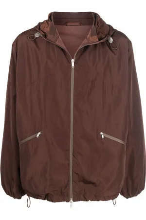Jil Sander Zipped hooded jacket