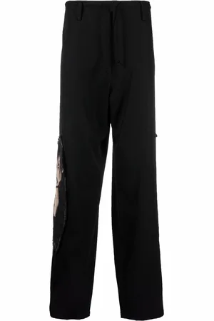 YOHJI YAMAMOTO Drawstring straight-leg trousers