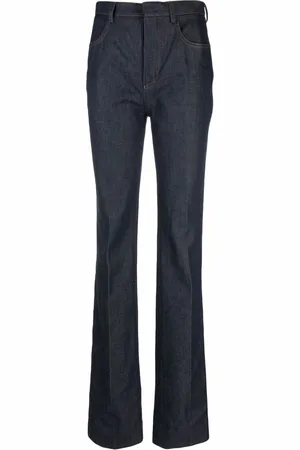 Saint Laurent High-waisted bootcut jeans