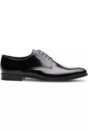 Prada Muži Boty do práce - Leather Derby shoes