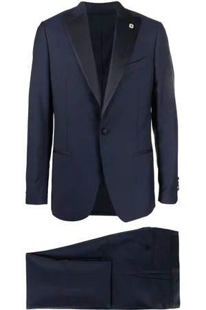 LARDINI Wool single-breasted suit