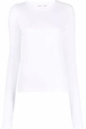 BITE Semi-sheer cotton T-shirt