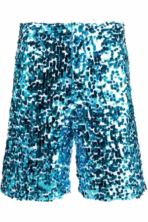Plan C Sequinned Bermuda shorts