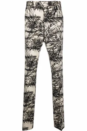 AMIRI Graphic-print flared trousers