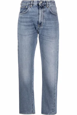 Totême Twisted-seam straight jeans