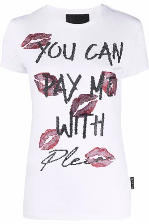 Philipp Plein Rhinestone-embellished T-shirt