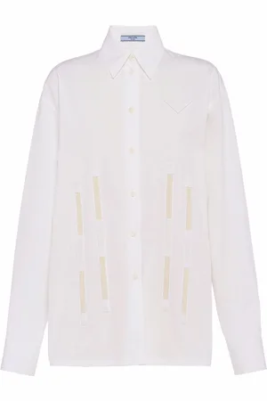 Prada Long-sleeve cotton shirt