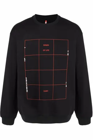 OAMC Grid crew neck sweatshirt