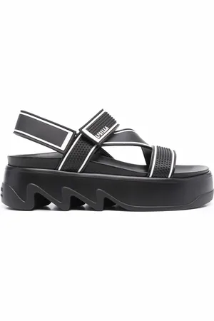 LE SILLA Cross-strap platform sandals