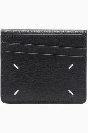 Maison Margiela Four-stitch leather card holder