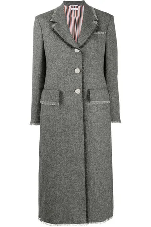 Thom Browne RWB-stripe coat