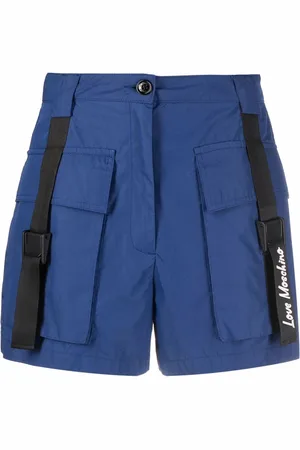 Moschino High-waisted cargo shorts