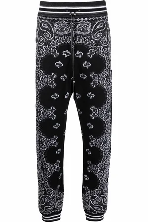 AMIRI Bandana B-Ball jacquard track pants