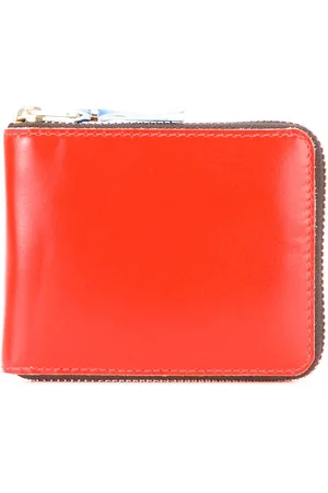 Comme des Garçons Colour block zipped wallet