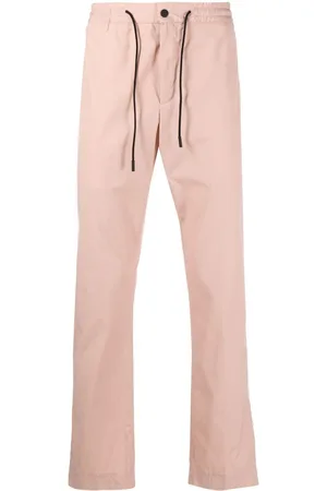 PT Torino Drawstring-waist four-pocket chinos