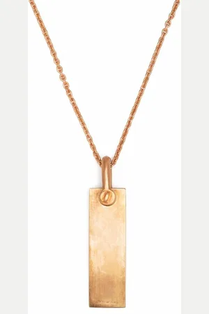 PARTS OF FOUR Plate pendant necklace