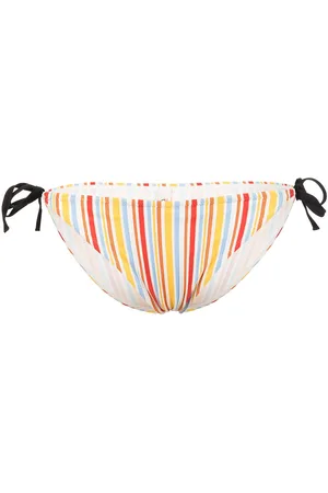 Lemlem Mokati striped string-tie bikini bottoms