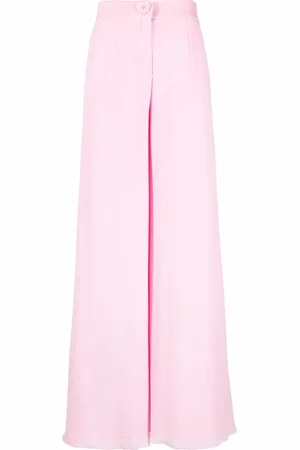 Moschino High-waisted flared trousers