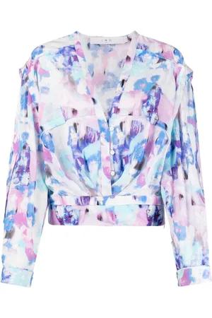 IRO Otaki floral-print blouse