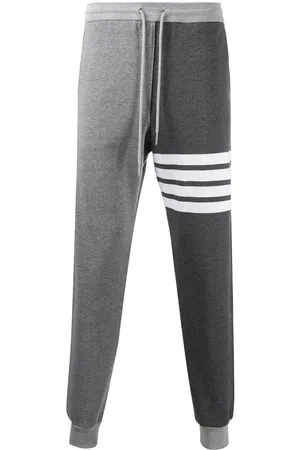 Thom Browne Fun-mix classic loopback 4-Bar track pants