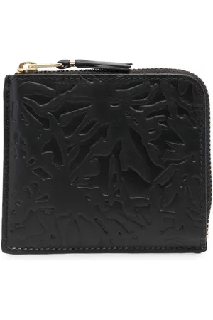 Comme des Garçons Embossed pattern wallet