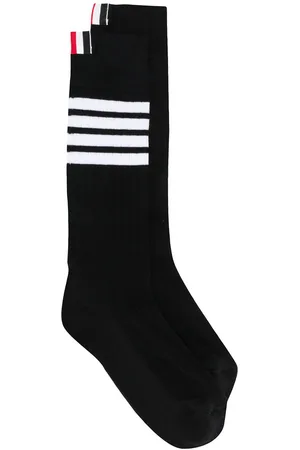 Thom Browne 4-bar mid-calf socks