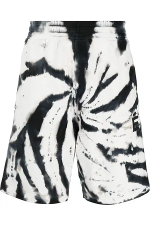 Etudes Tie-dye organic cotton shorts