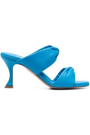 Aquazzura Twist-detail leather sandals