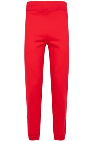 A Bathing Ape X Kid Cudi logo-patch track pants