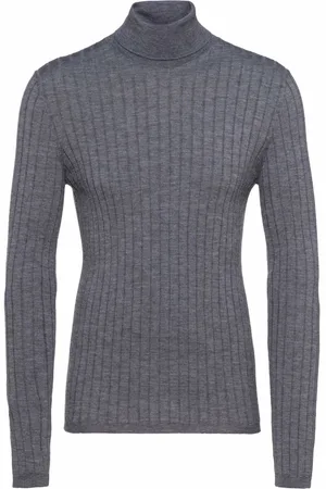 Prada Ribbed roll neck jumper