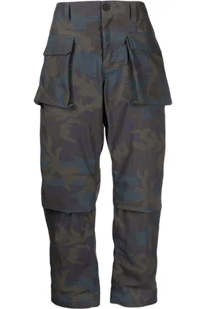 The Power for the People Cargo-pocket detail trousers