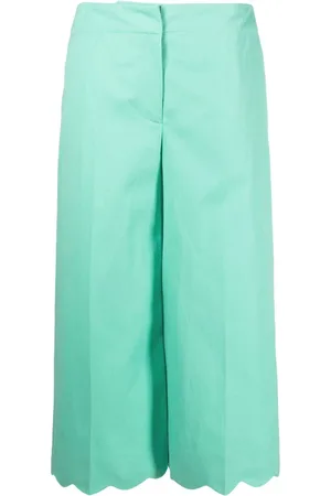 Moschino High-waist cropped trousers