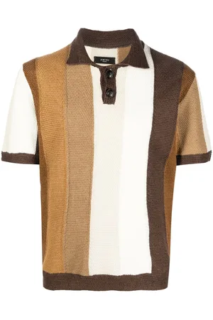AMIRI Colour-block polo shirt