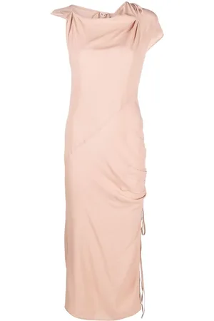 Nº21 Asymmetric midi dress