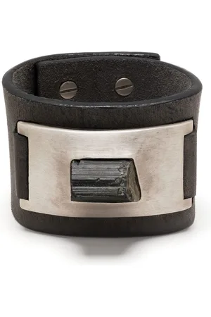 PARTS OF FOUR Amulet leather cuff
