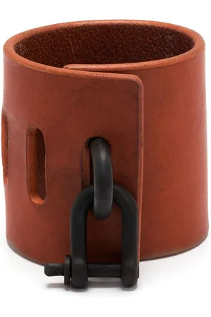 PARTS OF FOUR Restraint Charm leather bracelet