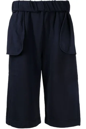 DION LEE Cotton knee-length shorts