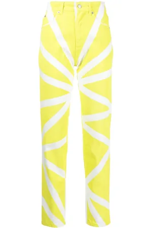 Fiorucci Graphic-print straight-leg jeans