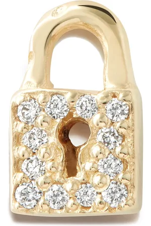 Sydney Evan 14kt yellow diamond stud earring