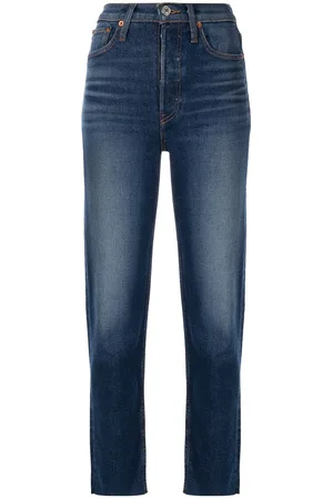 RE/DONE Stove Pipe high-rise jeans
