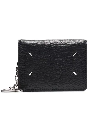 Maison Margiela Four-stitch leather card holder