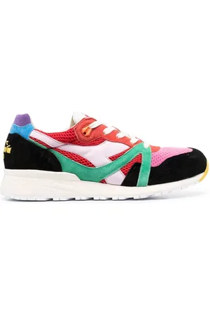 Diadora Panelled lace-up sneakers