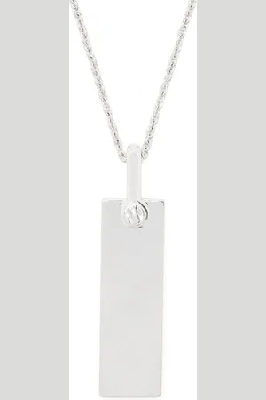 PARTS OF FOUR Plate pendant necklace