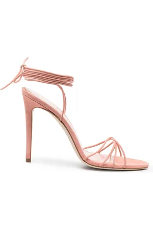 PARIS TEXAS 105mm Nicole lace-up sandals