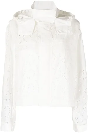 GOEN.J Cropped hooded jacket