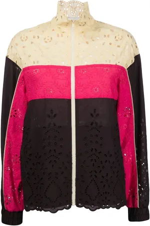GOEN.J Colour-block track jacket