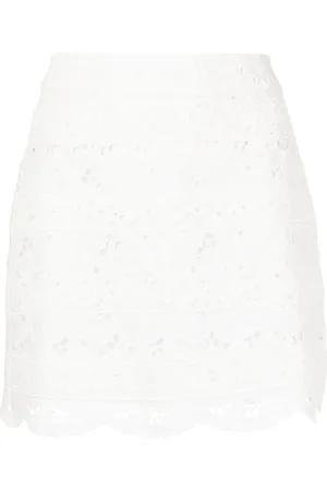 GOEN.J Broderie-anglaise mini skirt